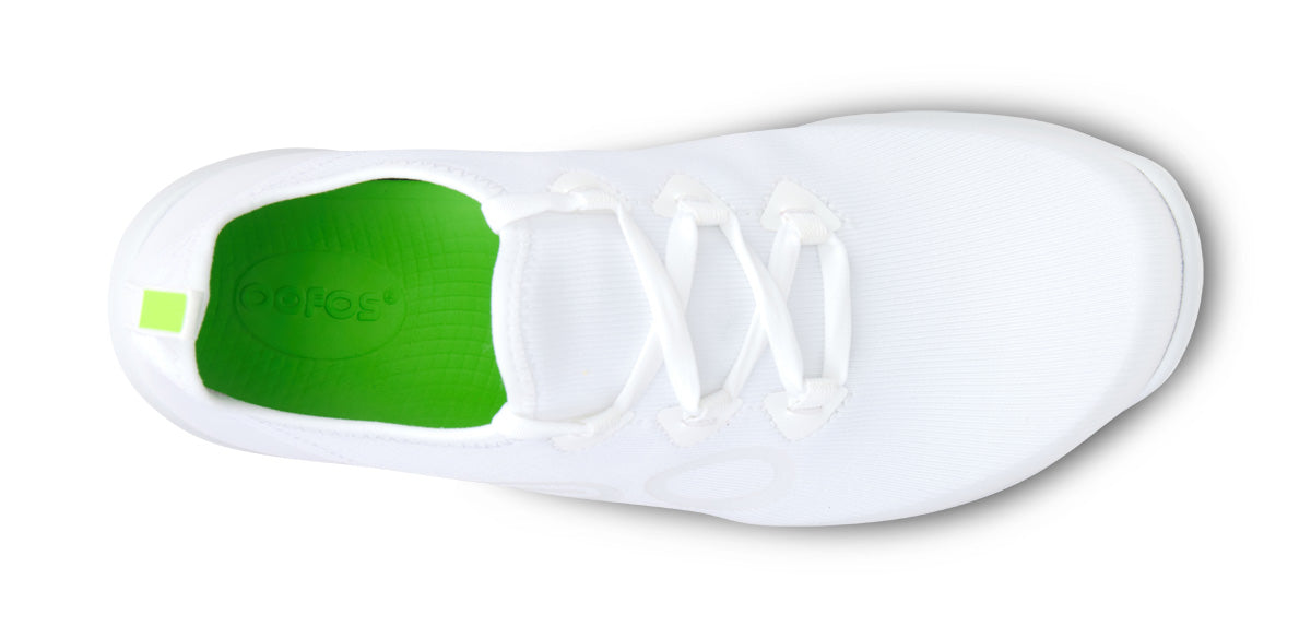 Women's OOmg Sport LS Low Shoe - White – OOFOS