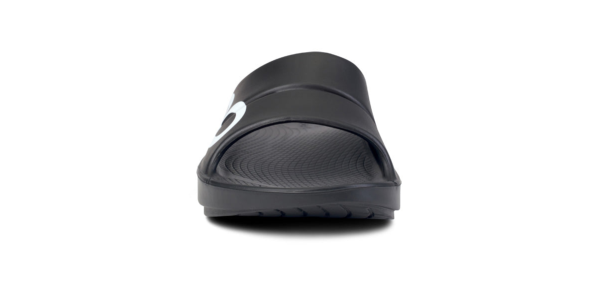 Men's OOahh Sport Slide Sandal - Black White